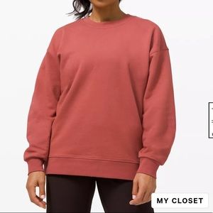 LULULEMON oversized crew